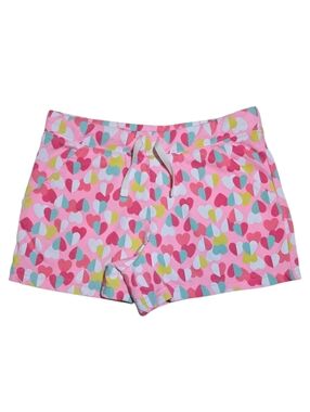 Carter's Girls Pink Heart Print Shorts - Size 8